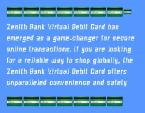 Zenith Bank Virtual Debit Card